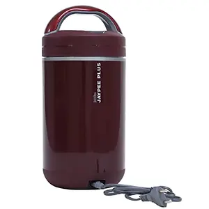Jaypee Plus Hott Line Plastic Electric Lunch Box with 4 SS Container (Maroon)