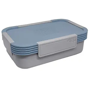 Jaypee Plus Stainless Steel Lunch Box Taurus- 2 Pieces 900 ml Blue
