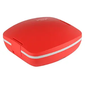 Jaypee plus Power Meal with Steel Electric Lunch Box 2 SS ContainerRed
