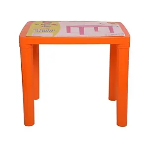 Cello Scholar Two Seat Senior Study/Play Table for Kids from 3-10 Years(Orange)