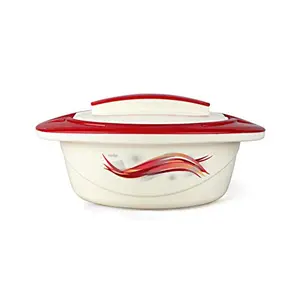 Cello Plastic Casserole with Lid - 1.5L 1 Piece Red