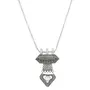 Oxidized Silver Necklace for Women and Girls