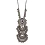 Black Sterling Silver Necklace for Women
