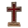 Lord Christ/Catholic Cross Christian Jesus Sign Idol Gift Item (H-4 cm)
