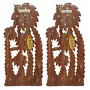 Brown Wooden Wall Hanging - Set of 2