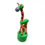 Swing Dancing Standing Giraffe Wooden Toys for Kids (Multicolour)