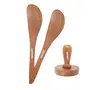 Brown Wooden Kitchen Tool - Pack of 3