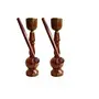 Wooden Chilam Hookah 7 Inch Pack of 2