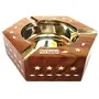 Handmade Wooden Ashtray Hexagon Shape for Home Office Car Gifts