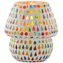 Glass Mosaic Table Lamp Multi Color G-83