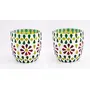 Glass Mosaic Candle Votive VOT-45X45-3inch (Pack of 2)