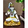 India Handcrafted Lord Shiva Idol Showpiece I Best for Home Decor I Best for Office Gifts I Mandir Decoration