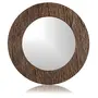 India Luxurious Collection Wall Mounted Decorative Fairy Tale Tree Shell Mirror Round Shape Wall Decor for for Living Room Bedroom KDs Room.