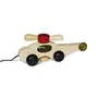 Spinno - Handcrafted Wooden Pull Toy with Rotating Fan