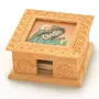 Little India Gemstone Painting Slip Pad Box Handicraft Gift (120 Brown)