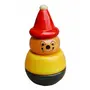 Aaba (Yellow) - Wooden Stacking Toy