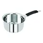 Bergner Essential Stainless Steel Saucepan with Induction Base (12 cm 900 ml Silver)
