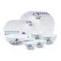 ted Cascade Dinner Set 25-Pieces White