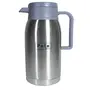 HOMEISH Polo Lifetime Insulated Tea and Coffee Flask 1000 ml 1-Piece Silver
