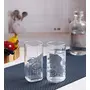 Serenity Hb Glass Tumbler 370ml 6-Piece Clear