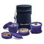 Signoraware Executive Lunch Box with Bag 15cm Violet