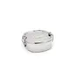 Coconut Stainless Steel Lunch Box 1 Container Charka Shape Single (750ml)