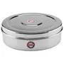 Embassy Stainless Steel Deep Chapati Box/Multipurpose Container 1100 ml; Size 11