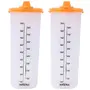 Nayasa Plastic Oil Dispenser 1000ml Set of 2 Orange