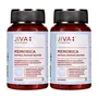 Jiva Memorica Tablets - 120 Tablets - Pack of 2 - Pure Herbs Used 100% Ayurvedic Formulation Improves Memory Retention & Intelligence Naturally