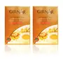 Girnar Instant Premix Ginger Chai (Low Sugar) - 80 Grams 10 Sachets - Pack of 2