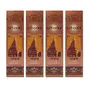 Hari Darshan Sandal Premium Masala Incense Sticks (Pack of 4 12 Sticks in Each)