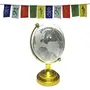 Combo of Mantra Flag for Car and Globe