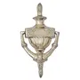 Large Brass Door Knocker Silver Color (6 Inches)