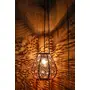 Contemporary Egyptian Metal Hanging Pendant Ceiling Light E - 14 Bulb Holder Without Bulb 28 x 28 x 29 cm