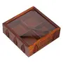 Wooden Spice/Dry Fruit Box with Fine Carving Work