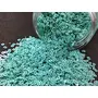 Sea Green Center Hole Circular Sequins (3 mm) (Pack of 100 Grams) for Embroidery Art and Craft