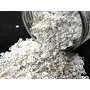 White Center Hole Circular Sequins (4 mm) (Pack of 100 Grams) for Embroidery Art and Craft