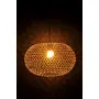 Gold Ring Orb Hanging Pendant Light E - 27 Bulb Holder Without Bulb 34 x 34 x 23 cm