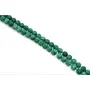 10 mm Green Mix Jade Rondelle Quartz Semi Precious Stone Pack of 1 String for-Jewellery Making Beading & Craft.