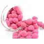10 MM Pink Wool Pom Poms for Art Craft and Party Decoration (100 Pieces)