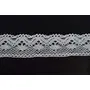Off White Cotton Lace (1.5 Inches) (20 Metres) (Design 19)- Used for Trims Borders Embroidered Laces Applique Fabric lace Sewing Supplies Cotton Work lace.