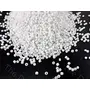 (11/0-2.0mm 100 Grams) White Opaque Round Rocaille Seed Beads for Embroidery Jewellery Making Beading Art and Craft Supplies
