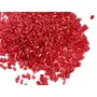 (4.5mm 100 Grams) Transparent Luster Red Pipe/Bugle Glass Beads for Jewellery Making Embroidery Beading Art and Craft Supplies
