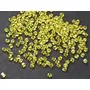 Yellow Bicone Crystal Beads (2 mm) 5 Strings for  Jewellery Making Beading Arts and Crafts and Embroidery.