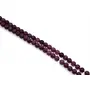 10 mm Purple Black Jade Rondelle Quartz Semi Precious Stone Pack of 1 String for-Jewellery Making Beading & Craft.