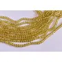 Yellow/Lemon Transparent Tyre/Rondelle Shaped Crystal Beads (8 mm) 1 Line for  Jewellery Making Beading Arts and Crafts and Embroidery.