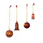 Classic Kashmiri Hangings Balls & Bells - Set of 4