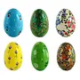 Handcrafted Easter Eggs - Set of 6