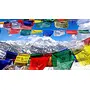 Large Prayer Flags Set of 5 Pieces 5 Meter Each