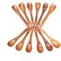 Wooden Handcrafted Small Tea Spoons-Set of 12